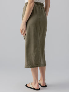 Parachute Semi-High Rise Skirt Burnt Olive