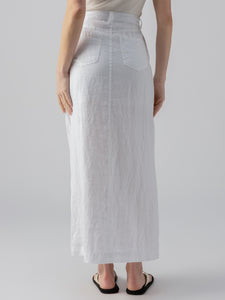 Boardwalk Slip Skirt White
