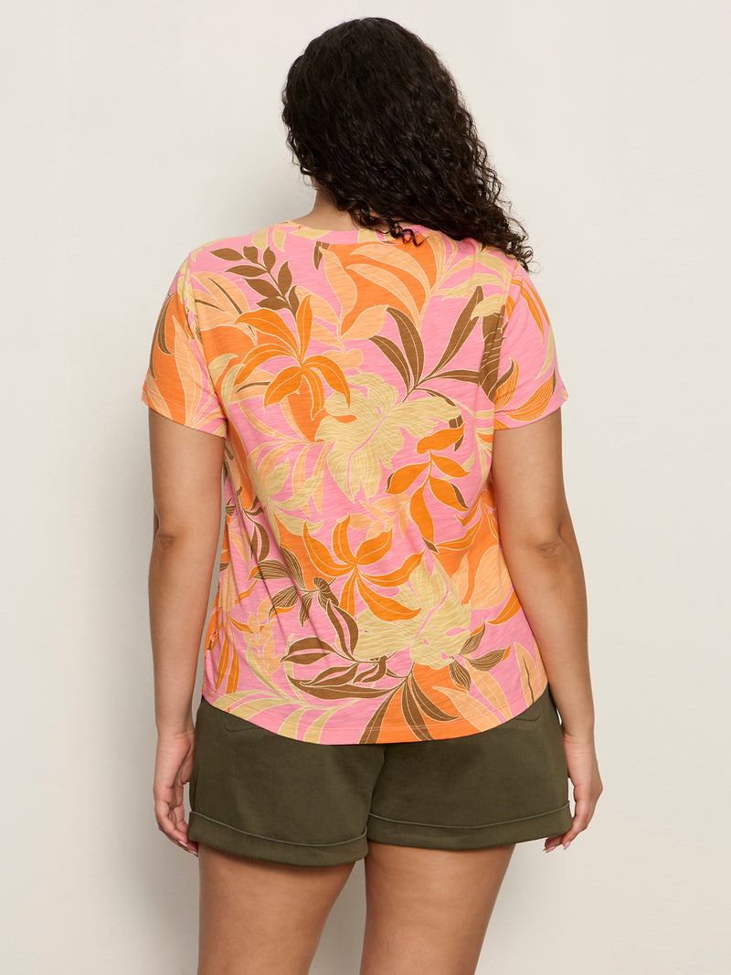 The Perfect Tee Frangipani Extended Sizing alt 1