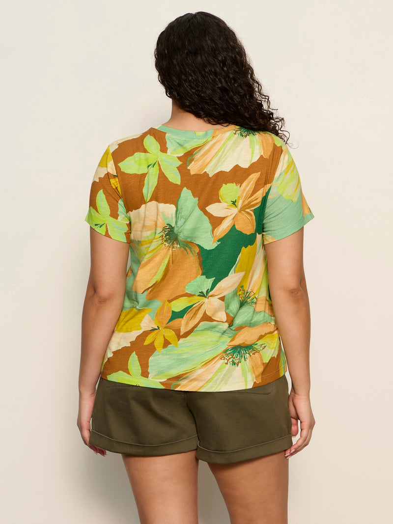 The Perfect Tee Green House Extended Sizing alt 1