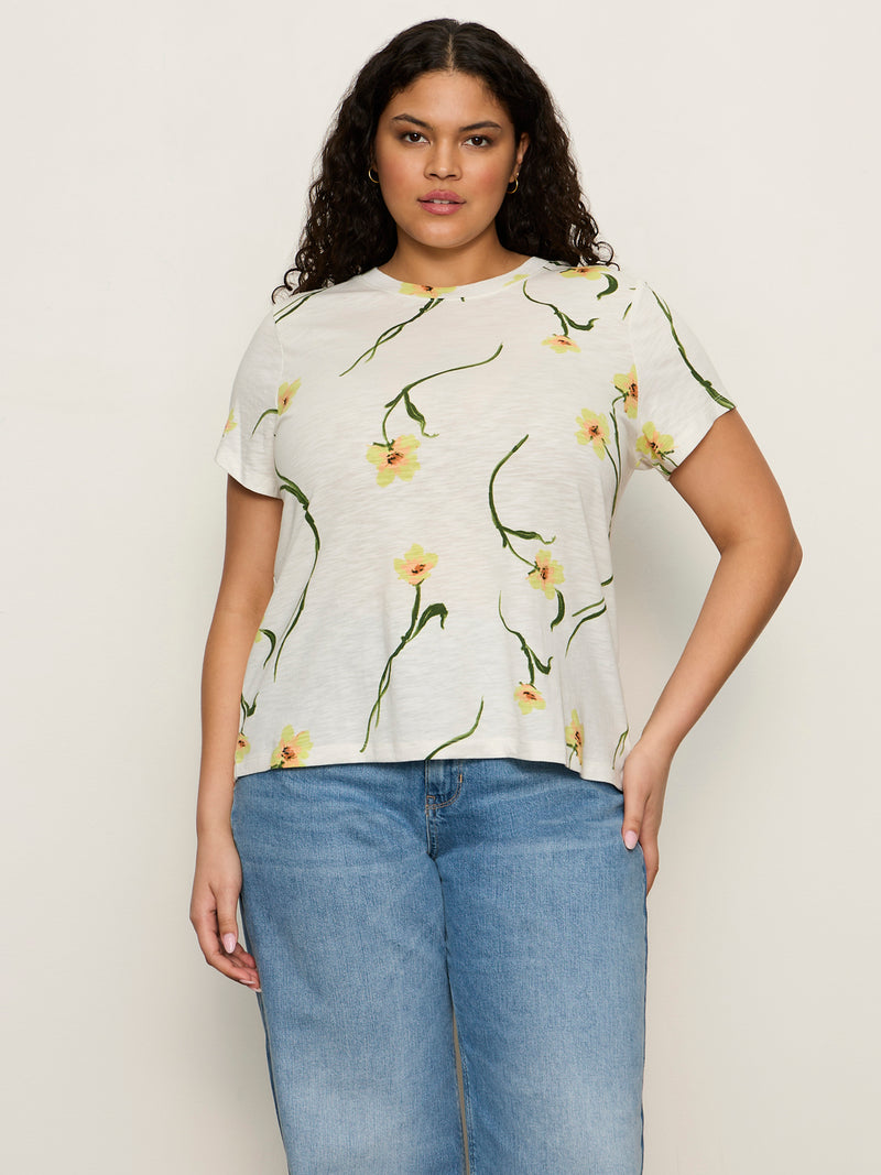 The Perfect Tee Lemon Meadow Extended Sizing alt 3