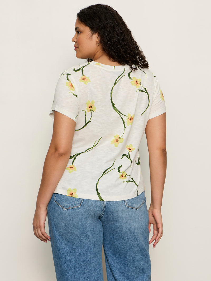 The Perfect Tee Lemon Meadow Extended Sizing alt 4