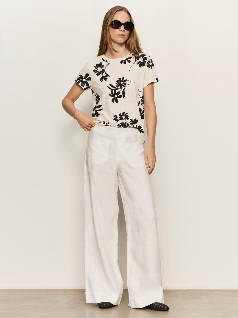 The Perfect Tee Chalk Bloom alt 3