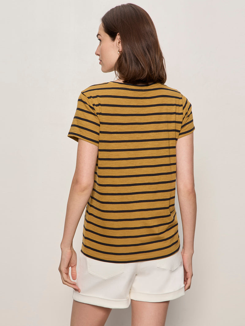 The Perfect Tee Cumin/Black Stripe alt 1