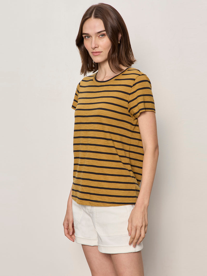 The Perfect Tee Cumin/Black Stripe alt 2