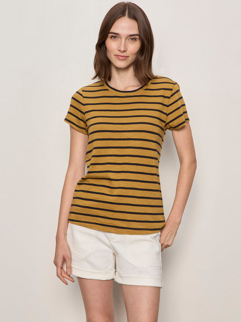 The Perfect Tee Cumin/Black Stripe alt 3