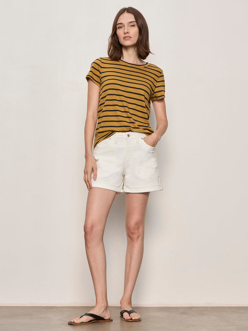 The Perfect Tee Cumin/Black Stripe alt 5