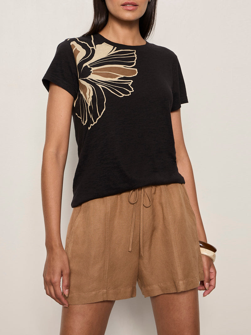 The Perfect Tee Lotus Placement Petite Sizing