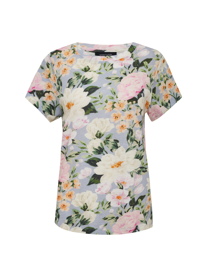 The Perfect Tee Spring Floral Extended Sizing alt 6