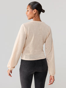 I'm Yours Knit Top Moonlight Beige