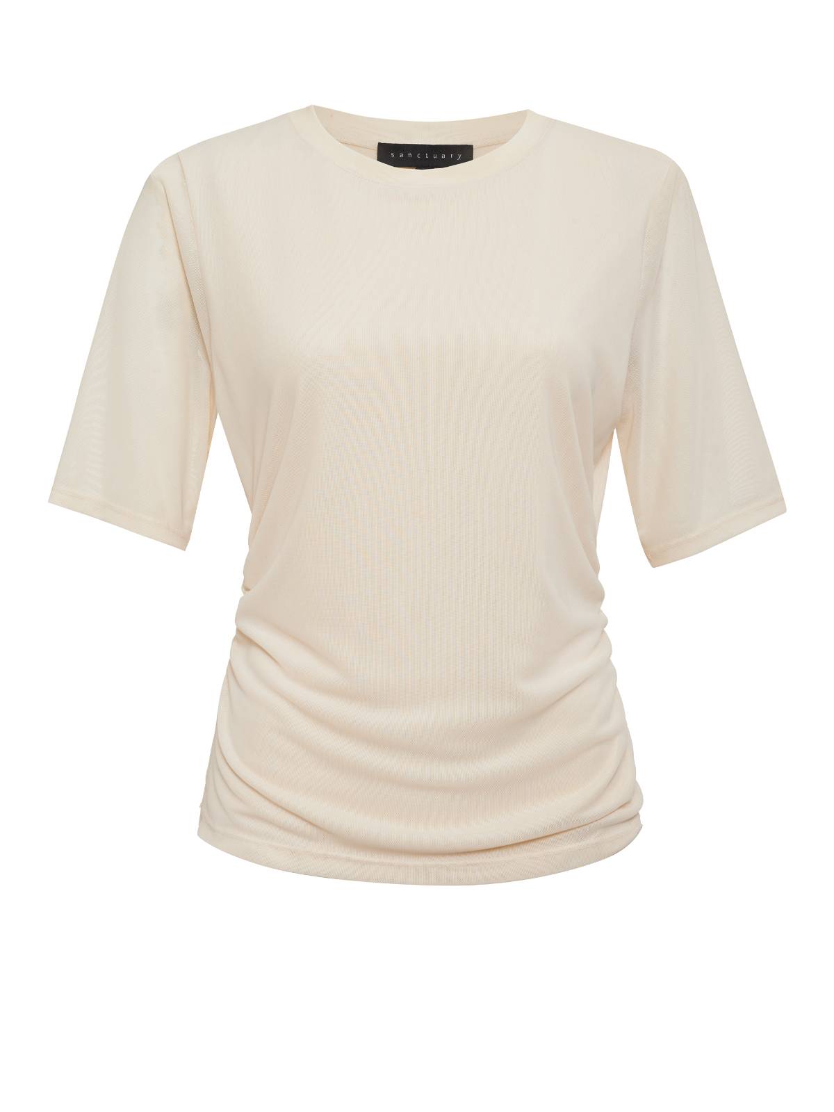 Half Sleeve Perfect Mesh Tee Birch Inclusive Collection