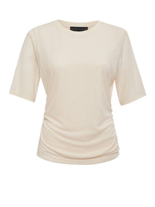Half Sleeve Perfect Mesh Tee Birch Inclusive Collection