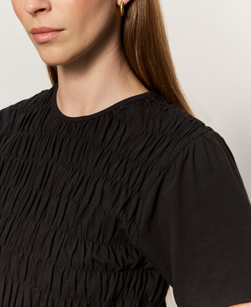 Better Together Smocked Top Black alt 3