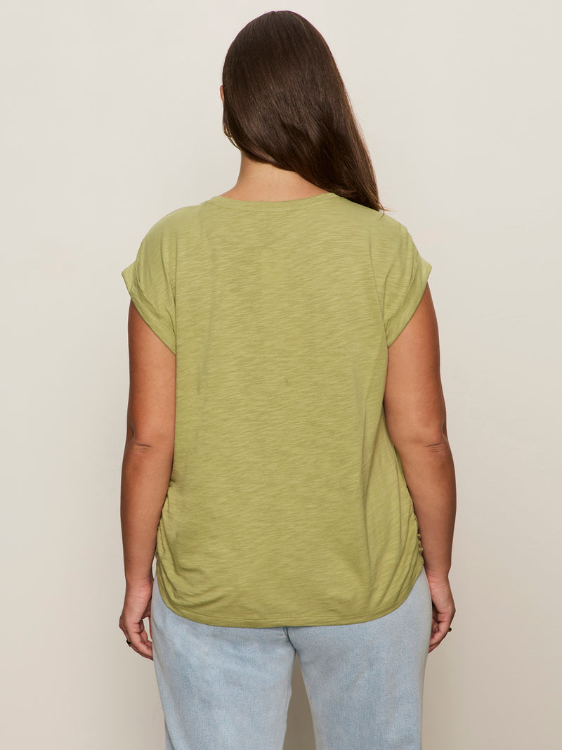 Knotted Muscle Tee Bamboo Extended Sizing alt 3