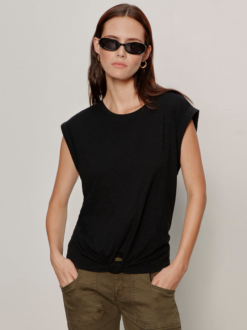 Knotted Muscle Tee Black