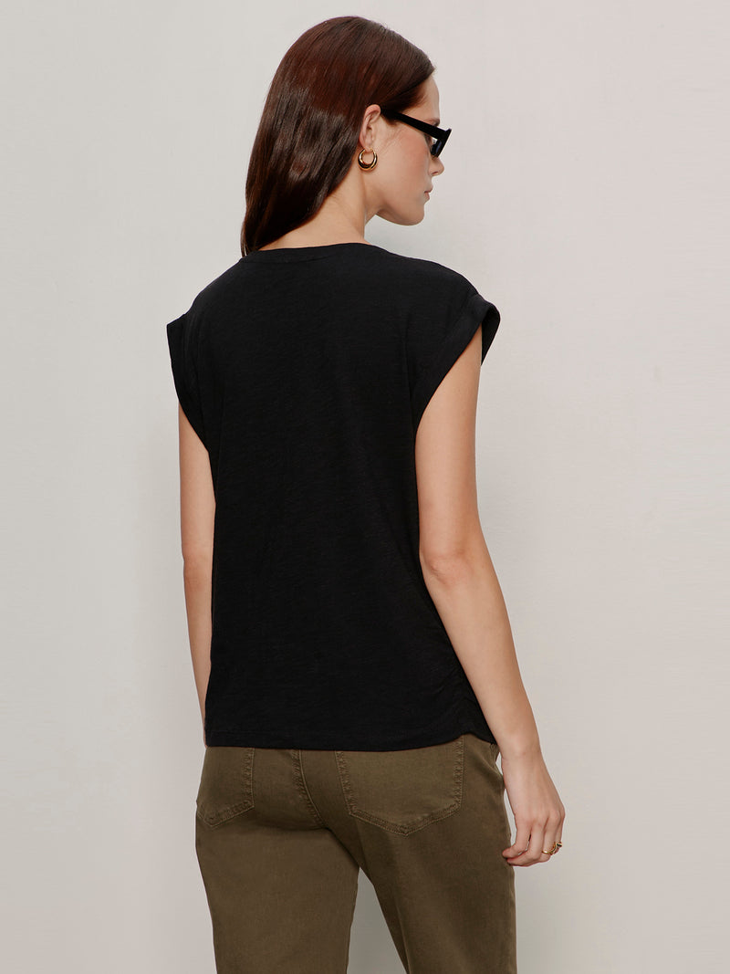 Knotted Muscle Tee Black alt 1