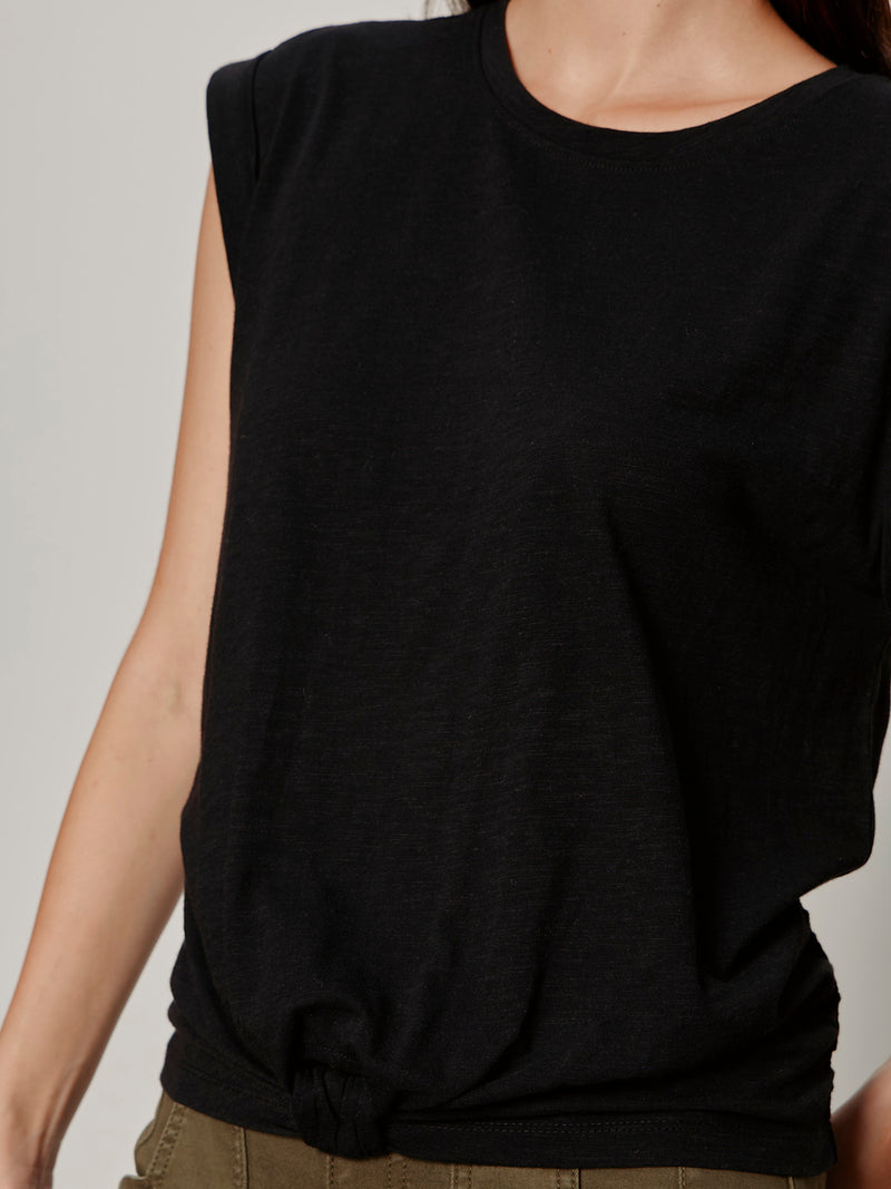 Knotted Muscle Tee Black alt 3
