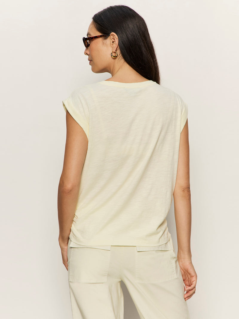 Knotted Muscle Tee Lemon Drop alt 1