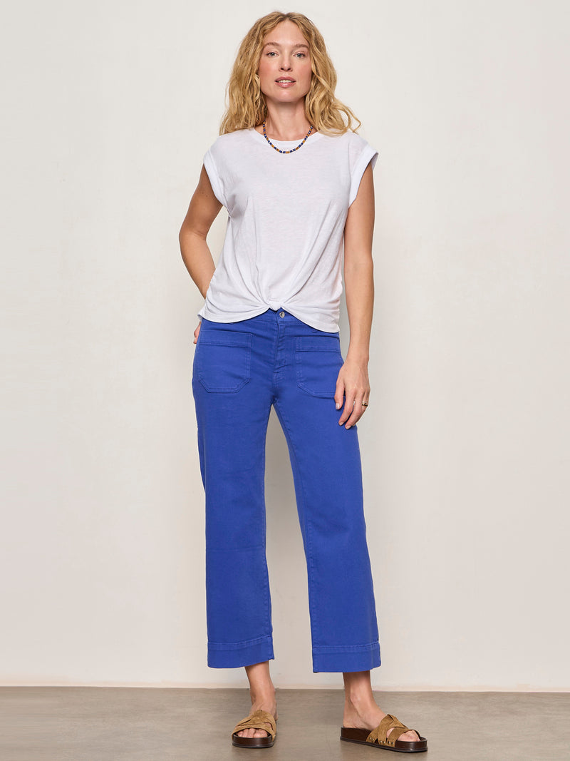 Knotted Muscle Tee White alt 5