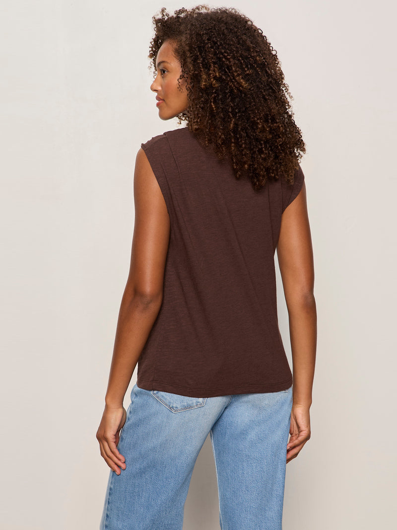 So Twisted Muscle Tee Rich Soil alt 2