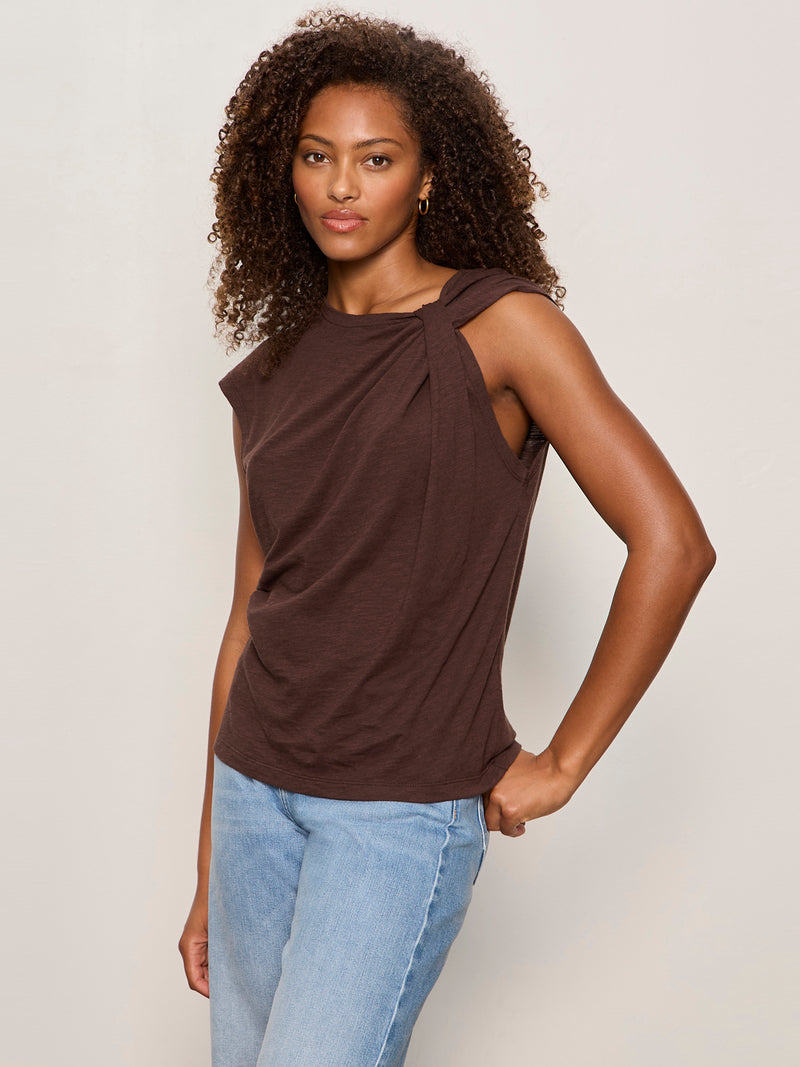 So Twisted Muscle Tee Rich Soil alt 3
