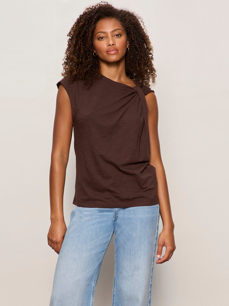 So Twisted Muscle Tee Rich Soil alt 1