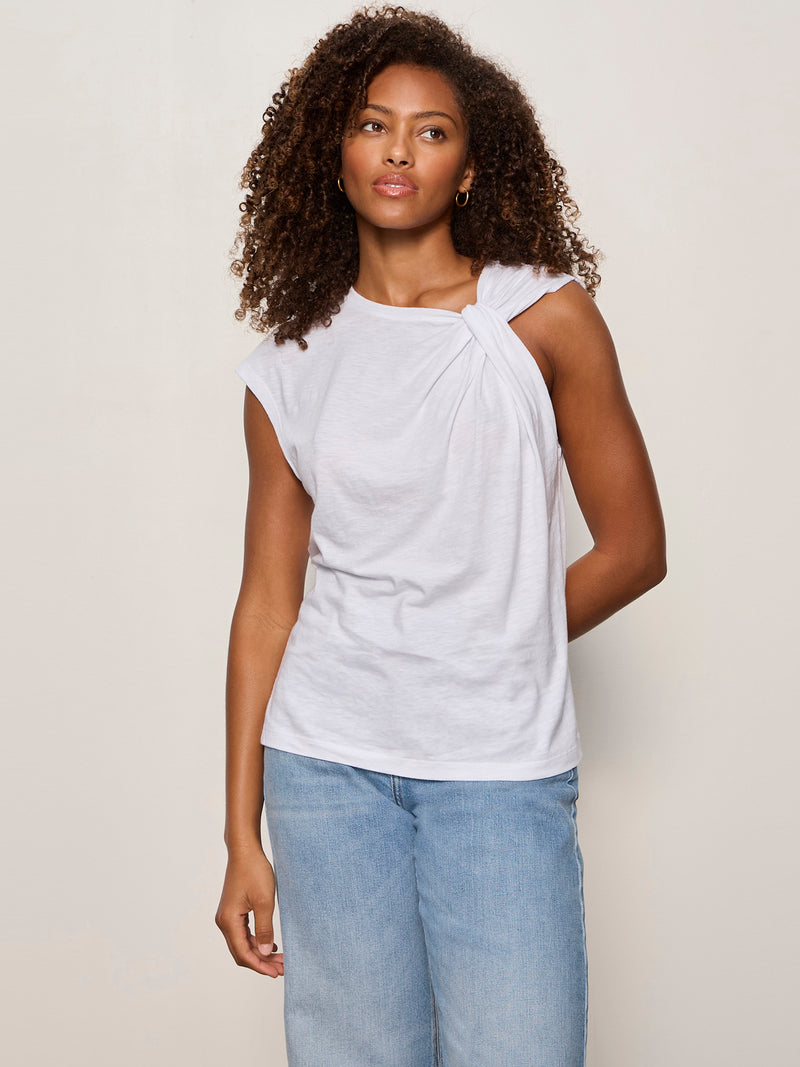 So Twisted Muscle Tee White