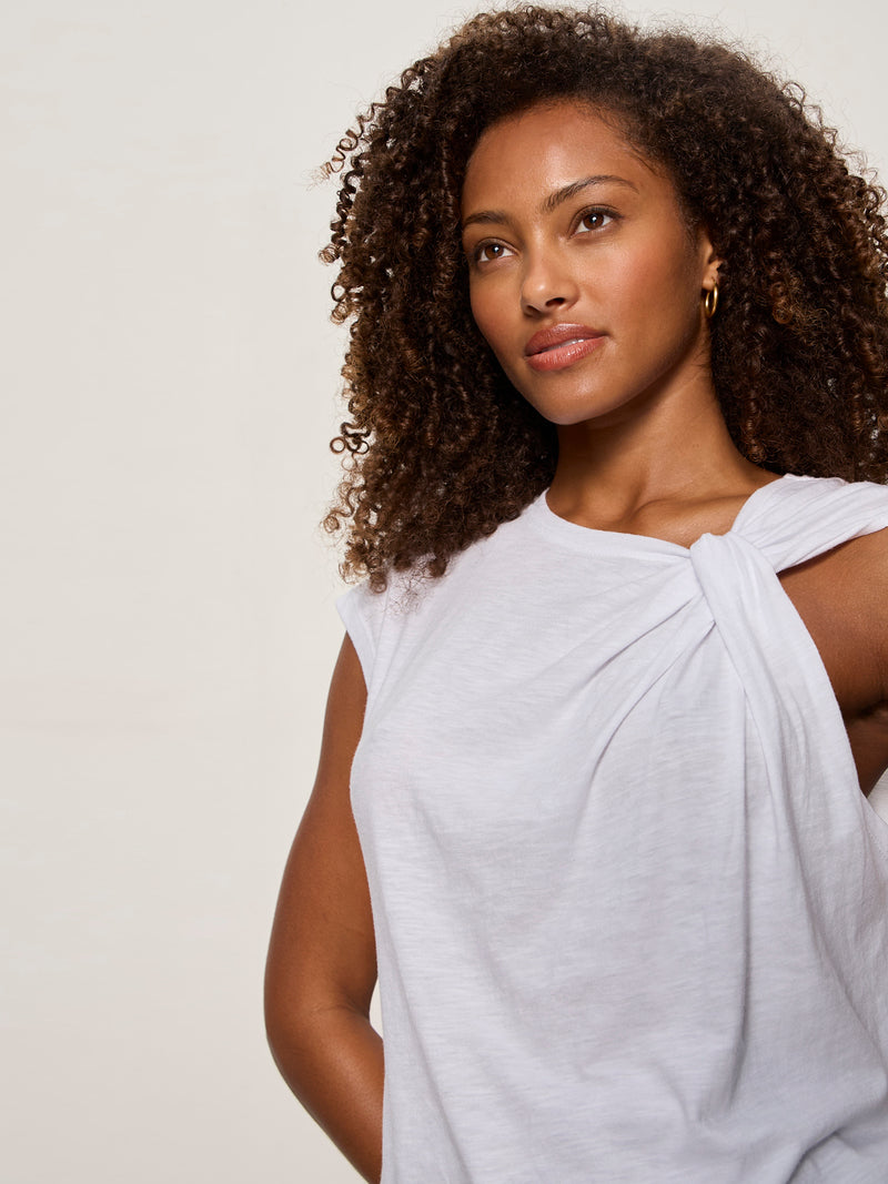 So Twisted Muscle Tee White alt 3