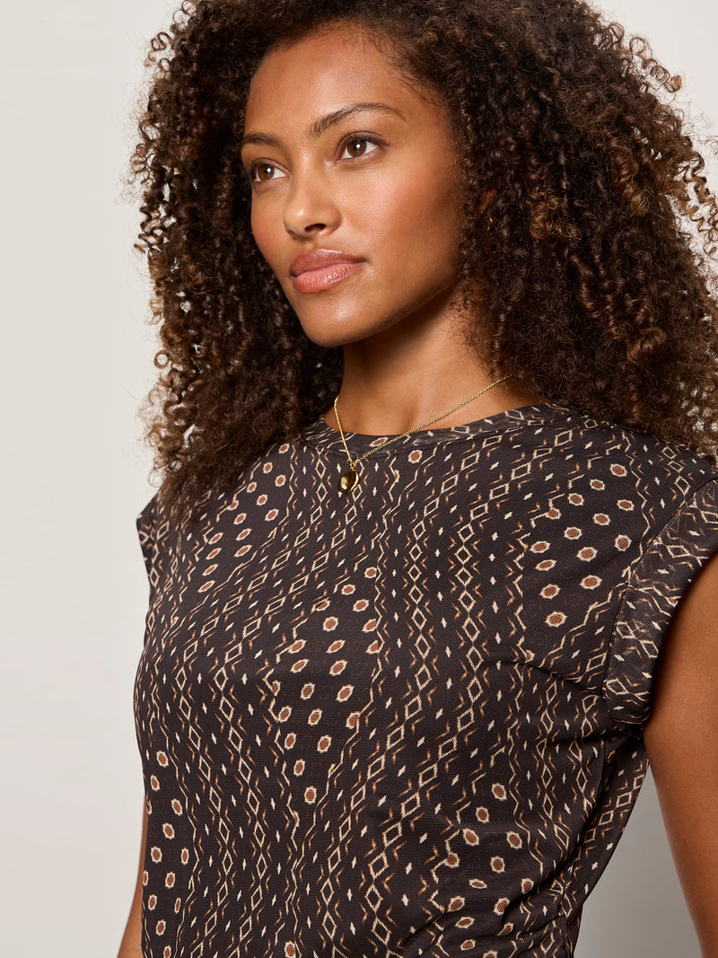 Charisma Dolman Mesh Tee Rhythmic alt 4