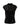 The Sanctuary Clothing funnel neck sequin top in black features a sleeveless, fitted silhouette with shiny sequins and a short stand collar, shown against a plain white background.