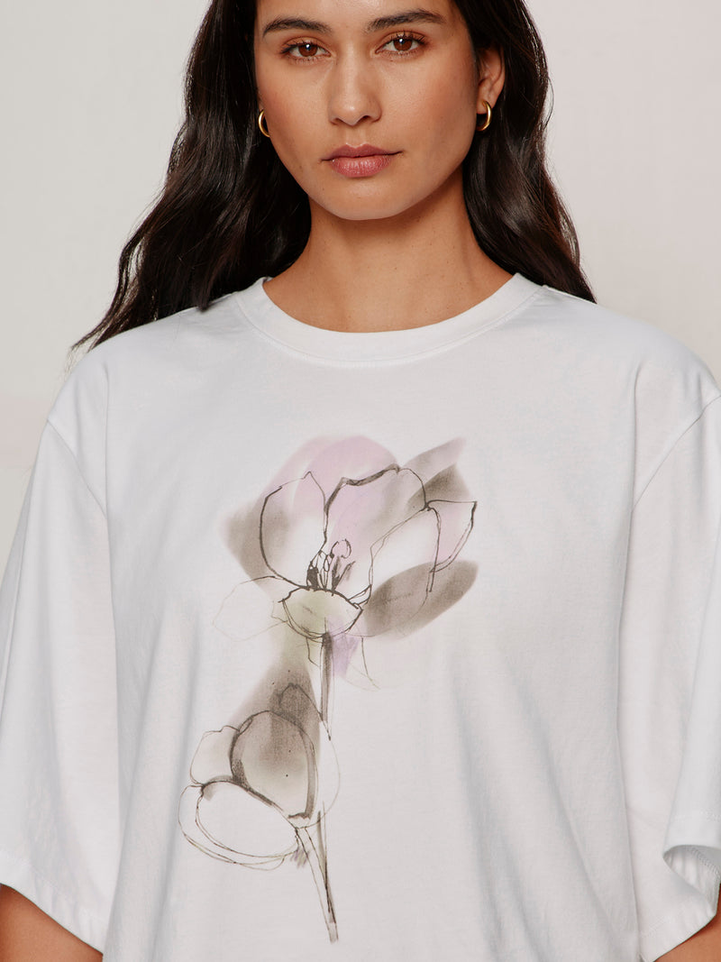 Belle Artist Tee Wildline Blooms alt 3