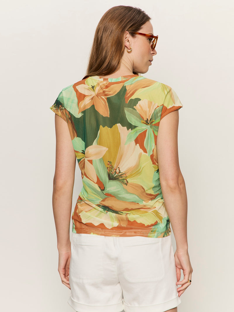 Ruched Muscle Tank Green House alt 1