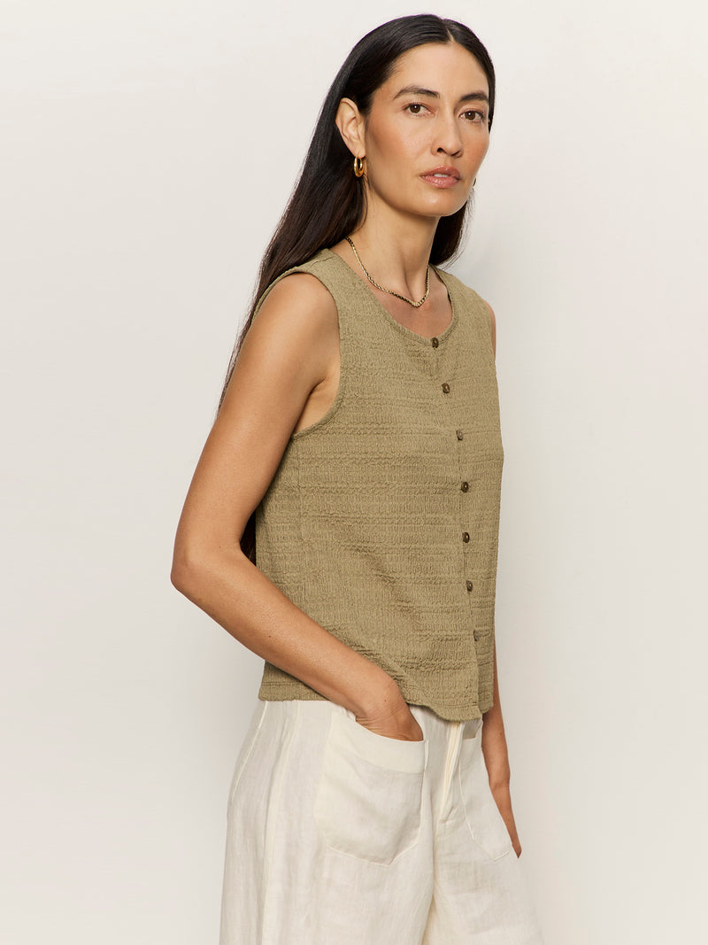 Textured Vacation Shell Covert Green alt 2