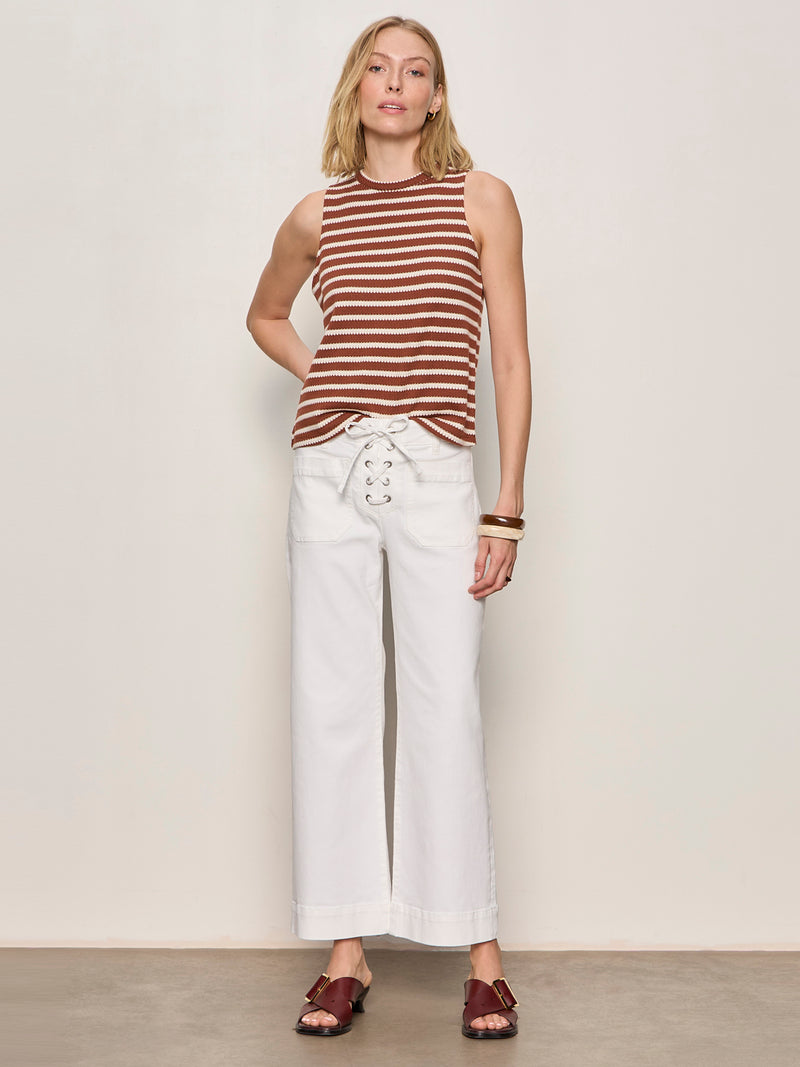 Campari Tank Clay Stripe alt 4