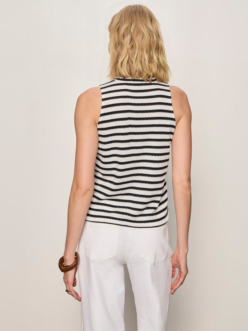 Campari Tank Macrame Stripe alt 1