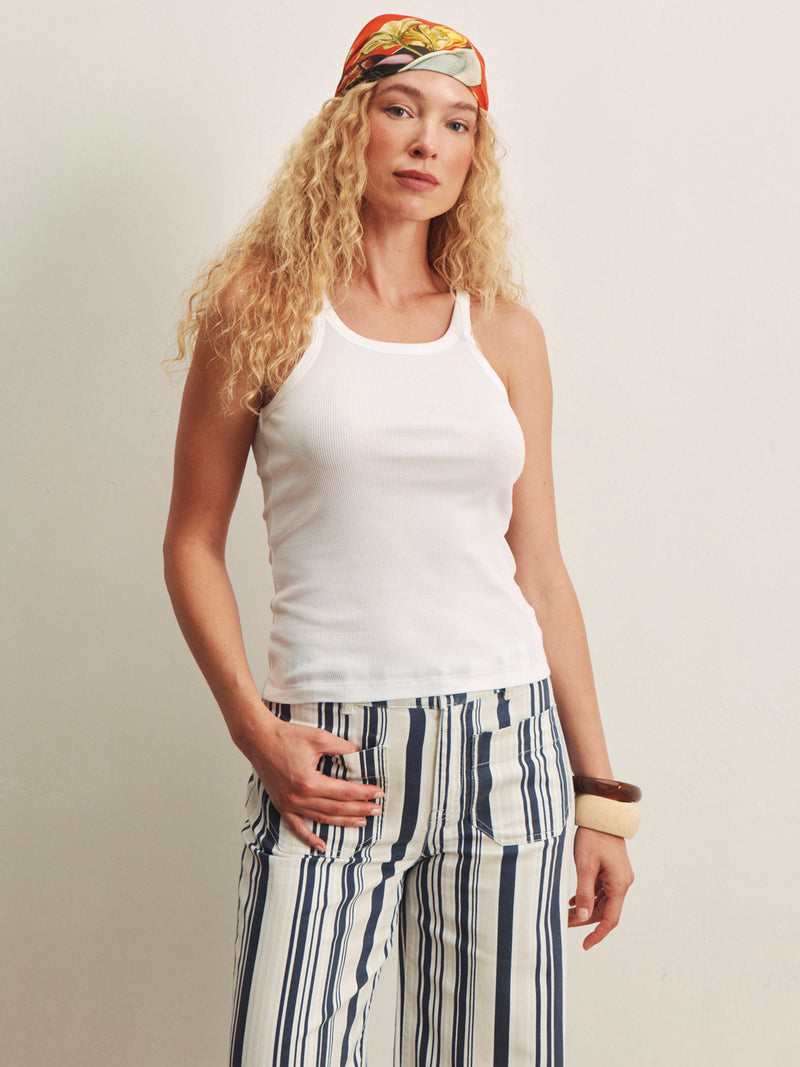 Sprinter Rib Tank White