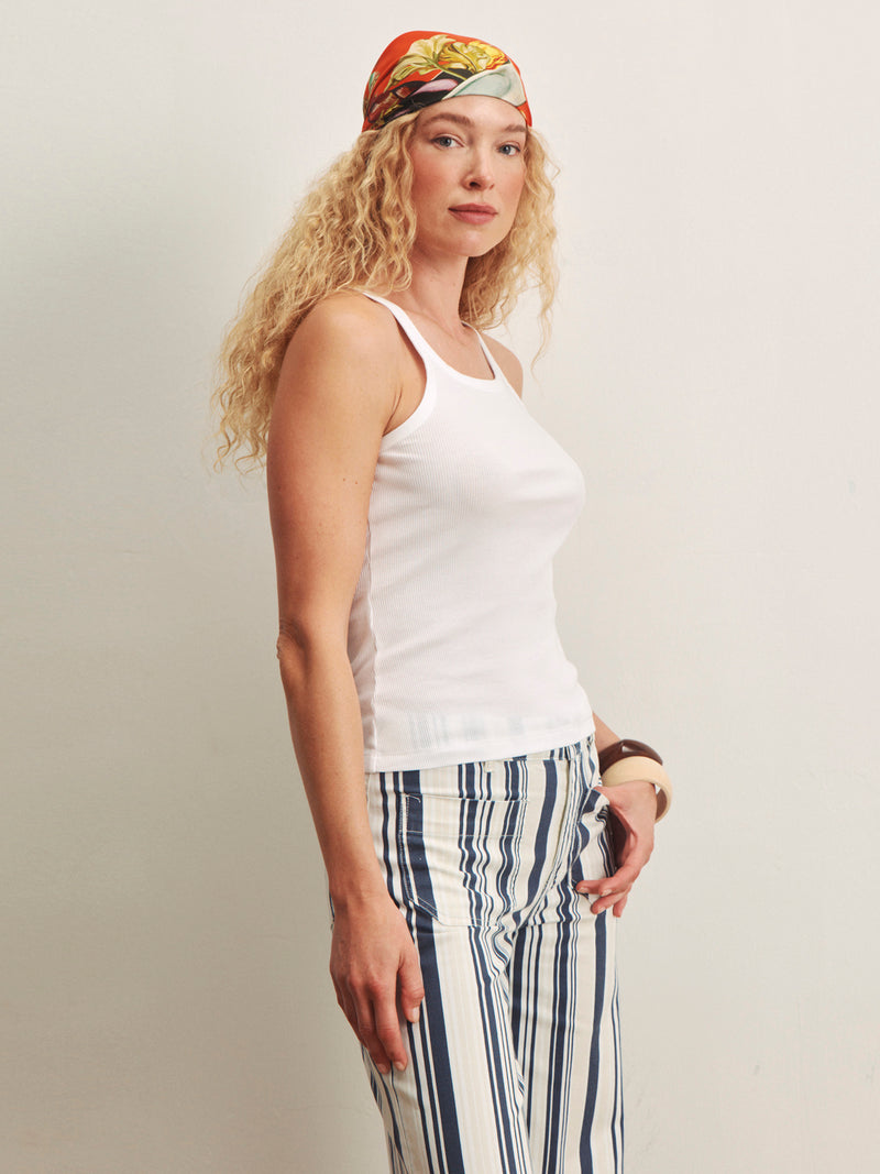 Sprinter Rib Tank White alt 2