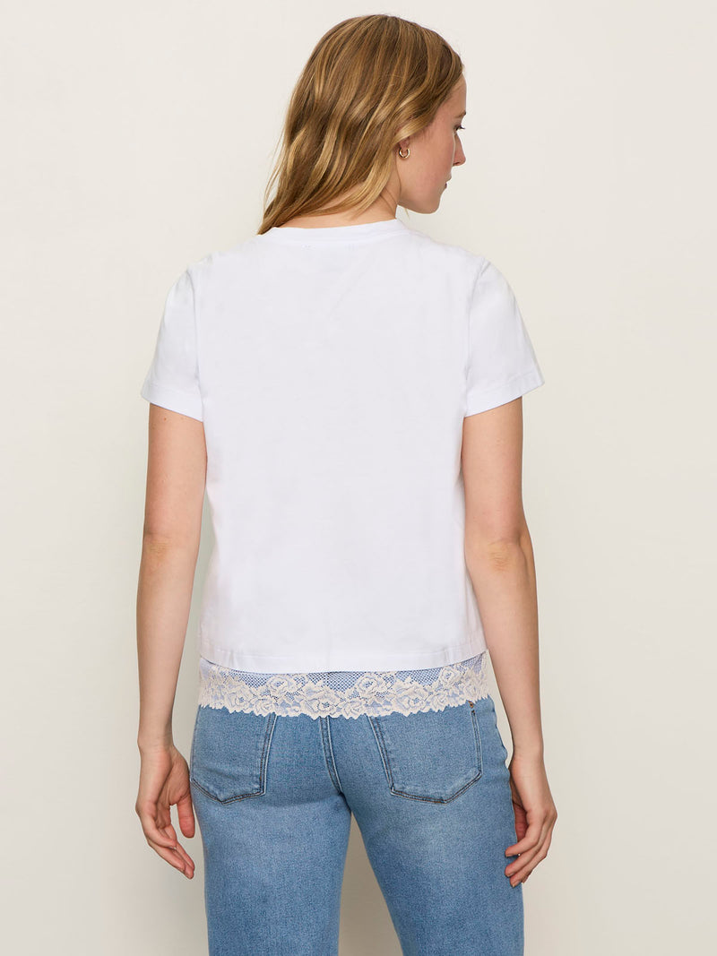 Cami Remix Tee White alt 1
