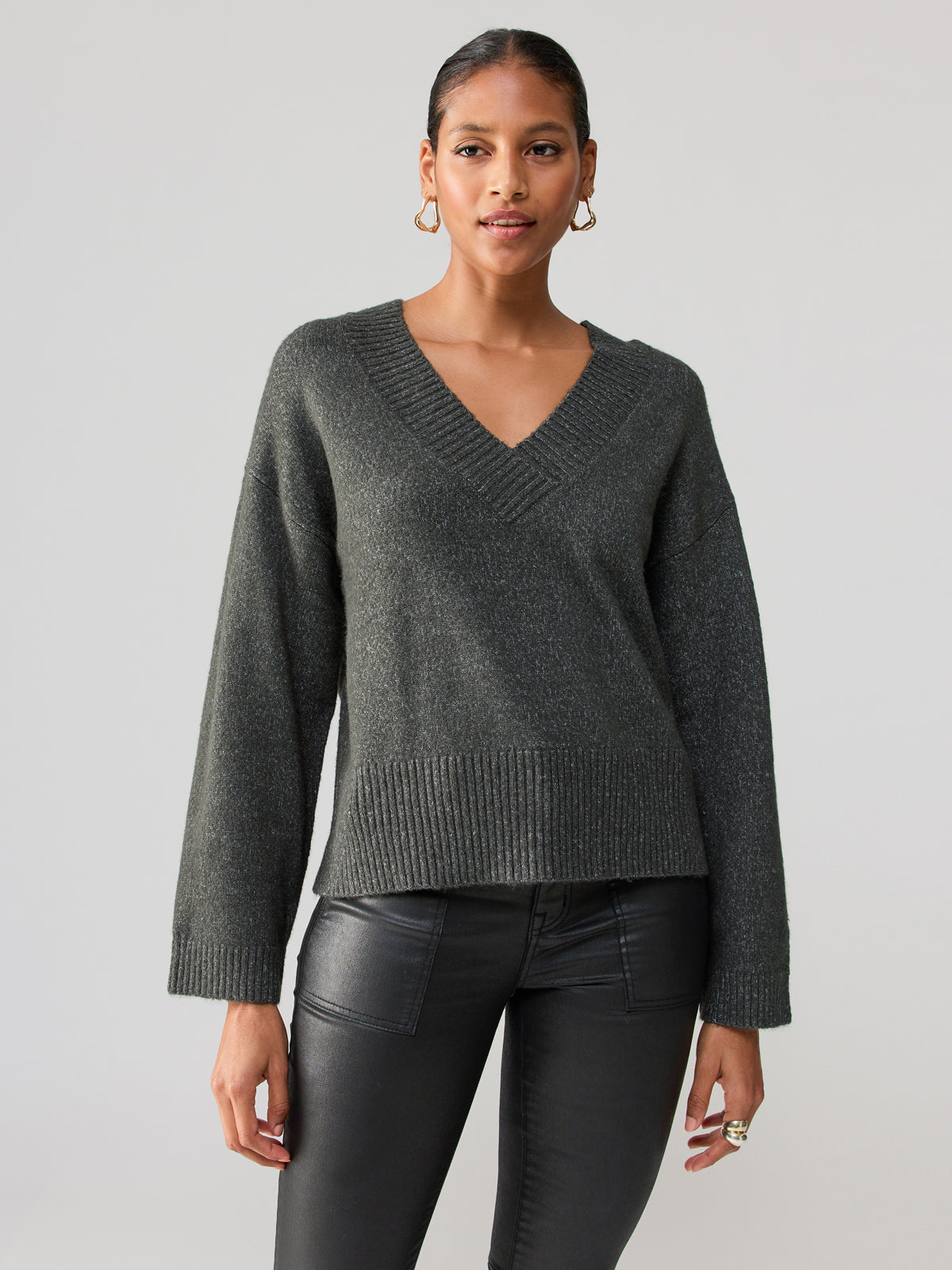 Favorite Season Sweater  Heather Mineral