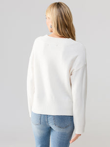 Favorite Season Sweater White Sand