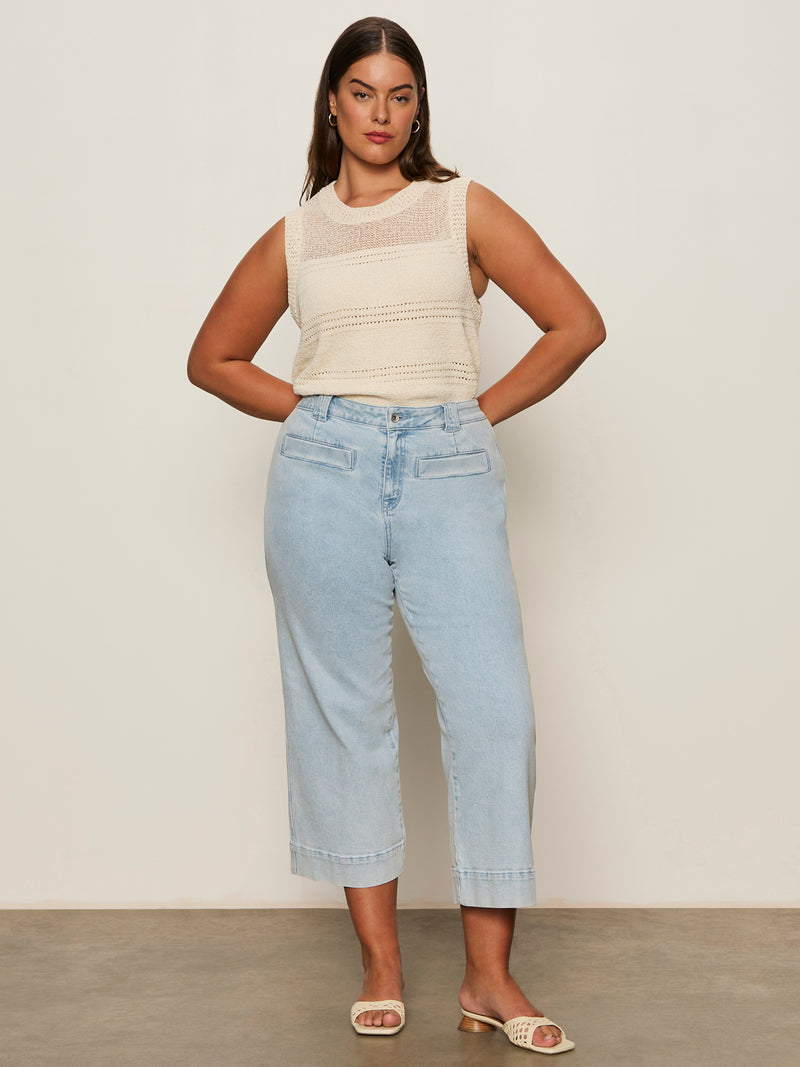 Waves Of Summer Shell Sweater Macrame Extended Sizing alt 4