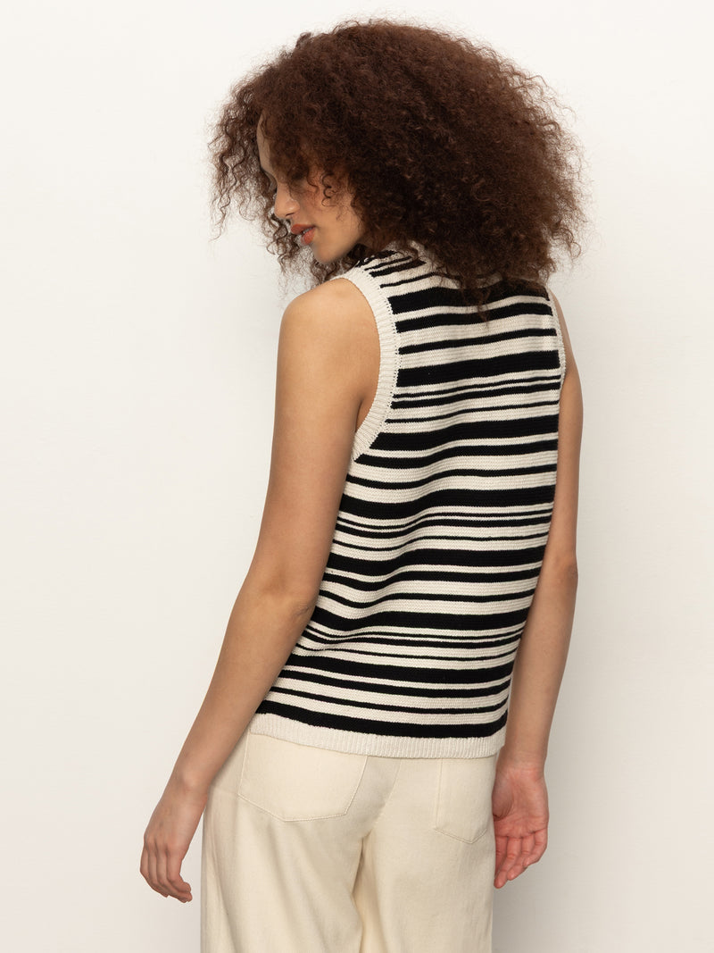 Modern Sweater Shell Black Macrame alt 2