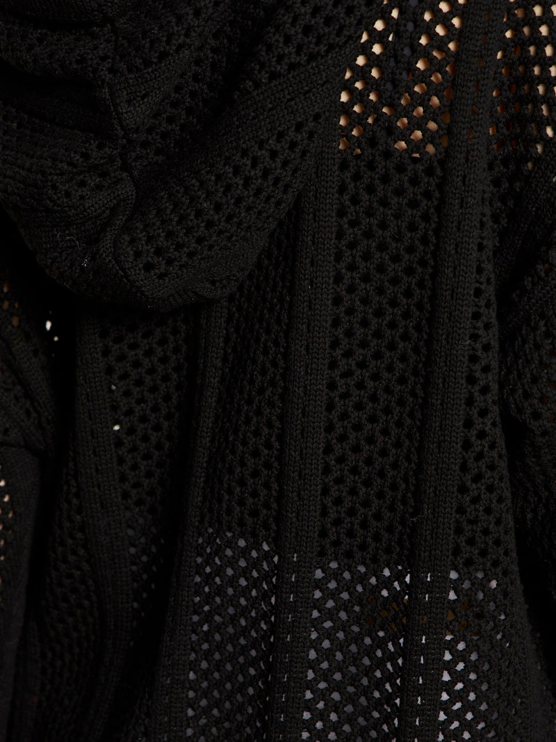 Beach Hoodie Black alt 5