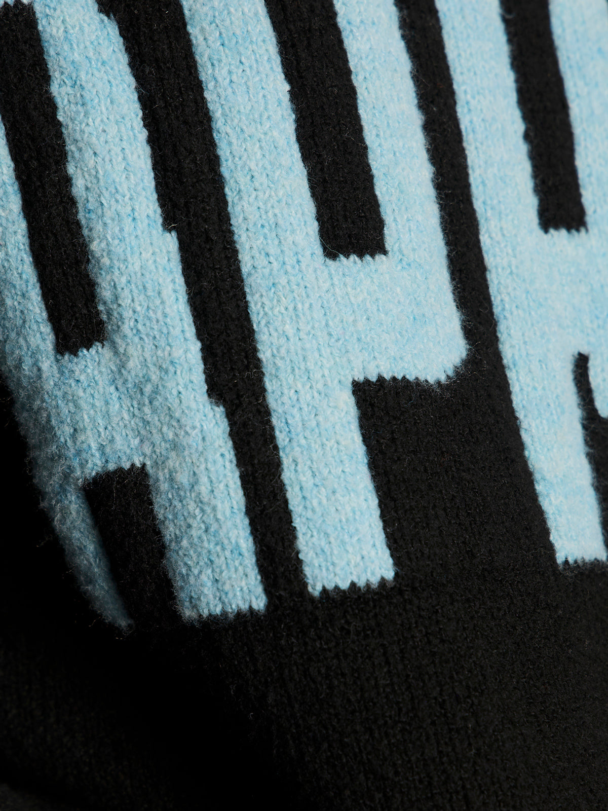 Apres Ski Sweater Black/Aquamarine