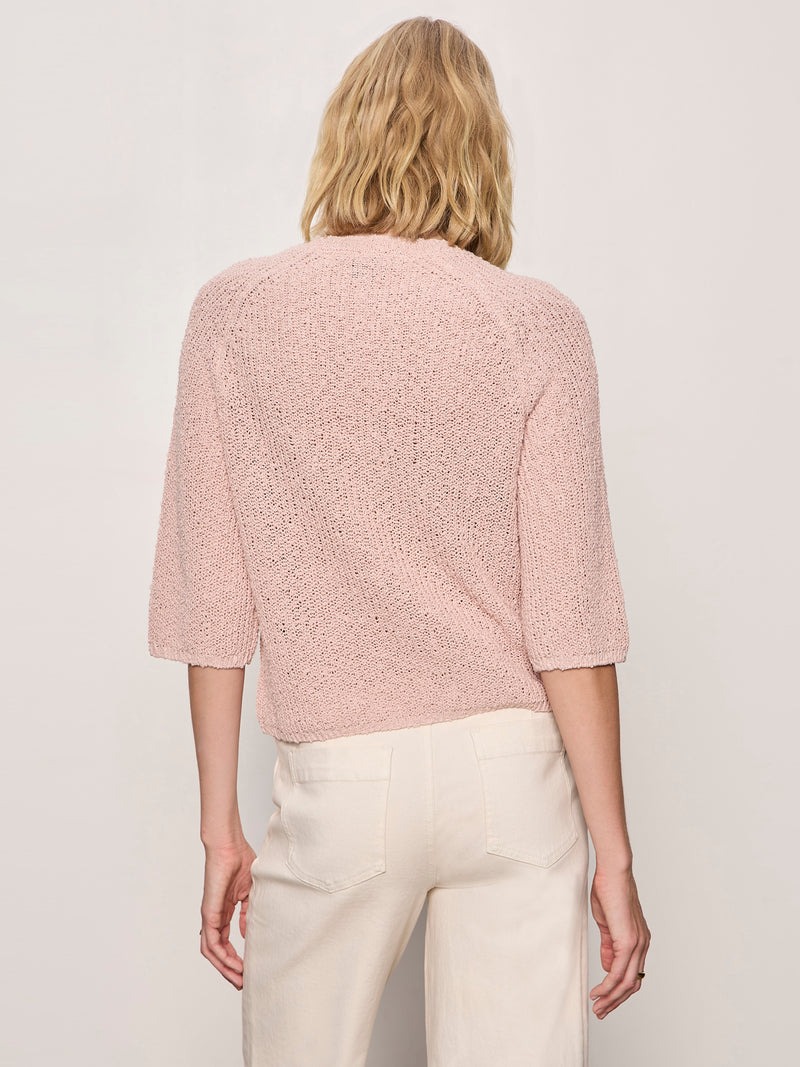 Raglan Sweater Tee Bleached Pink alt 2