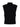 The city sweater shell black by Sanctuary Clothing is a sleeveless knit vest featuring a high ribbed neckline and textured pattern, shown against a white background.