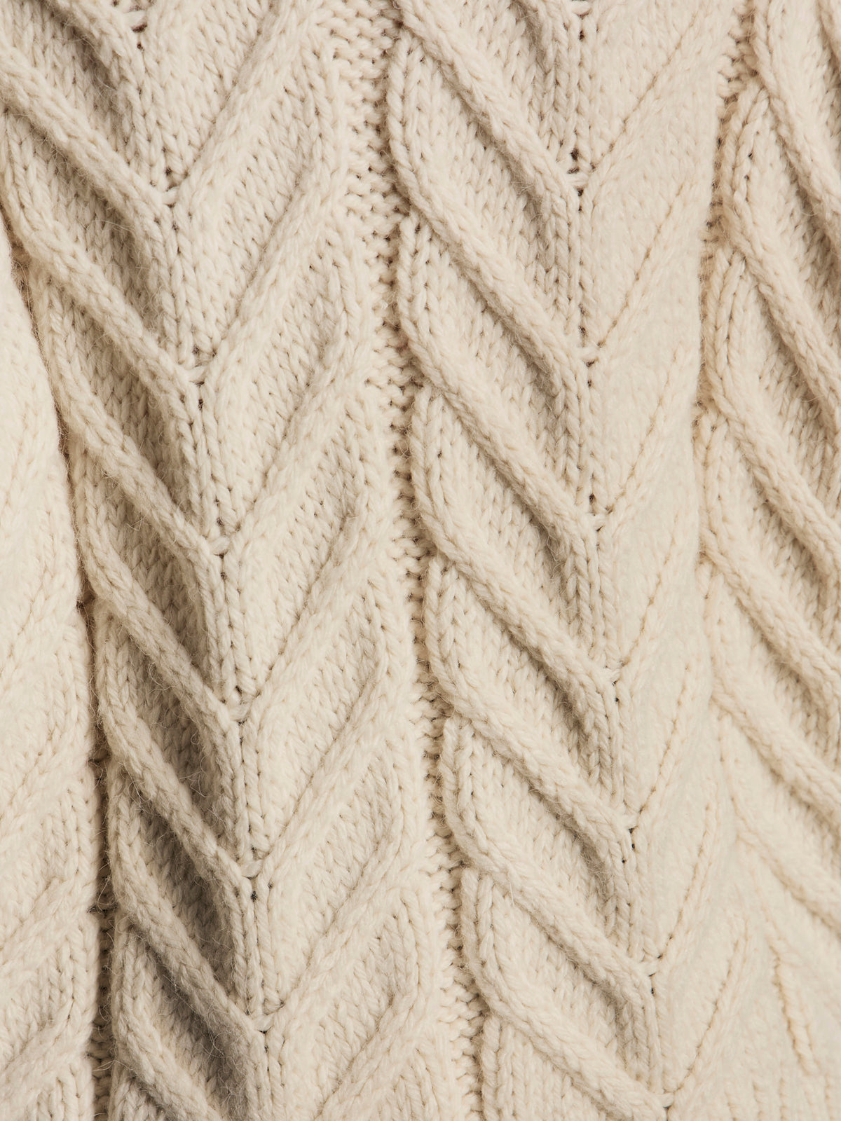 Snow Bunny Statement Sweater Chalk Extended Sizing