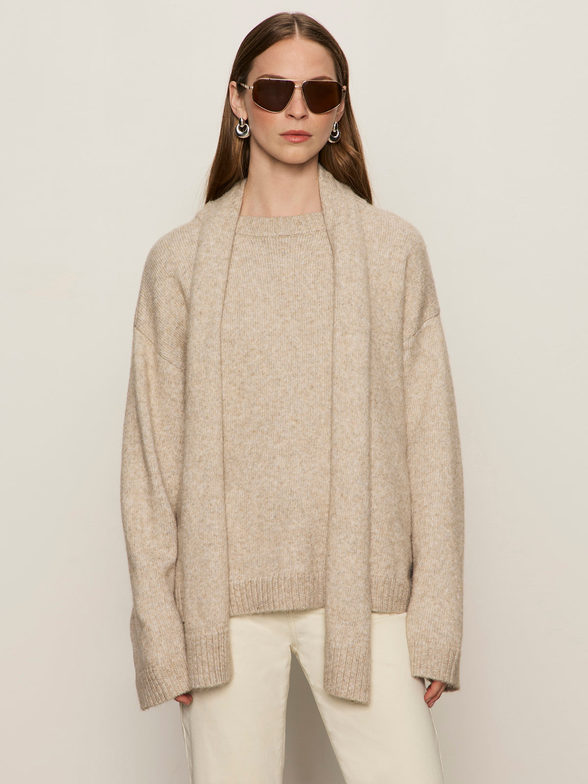 Go-To Sweater Heather Wheat