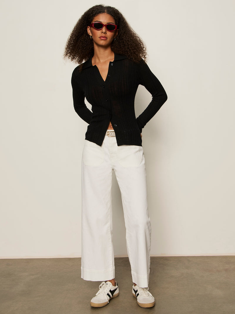 Dreamy Cable Shirt Black alt 4