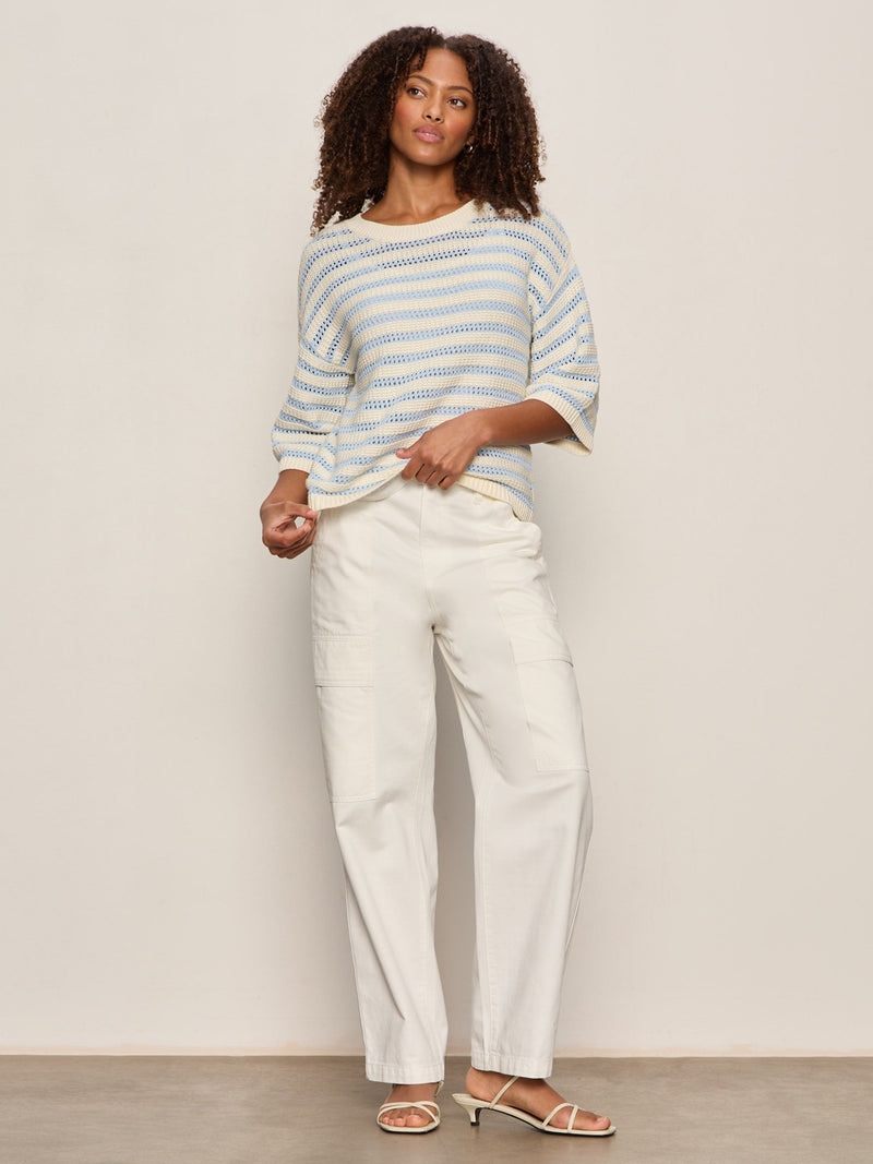 Elle Sweater Tee Blue Aura/Collagen alt 5